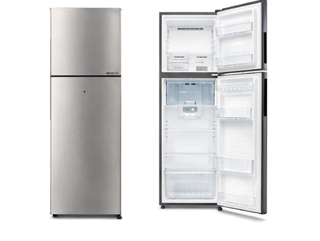 Sharp 309L Top Mount Inverter Refrigerator 10.9CFT - Stainless Steel - Zayoom