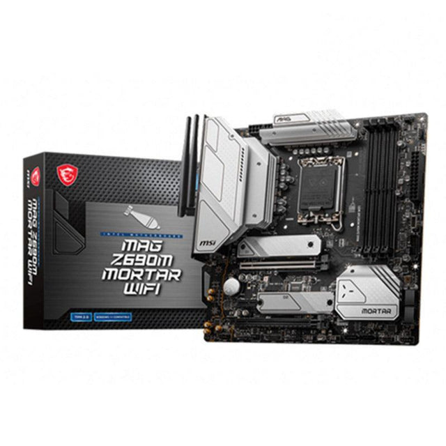 MSI MAG Z690M Mortar WiFi DDR5 Micro ATX Motherboard - Zayoom