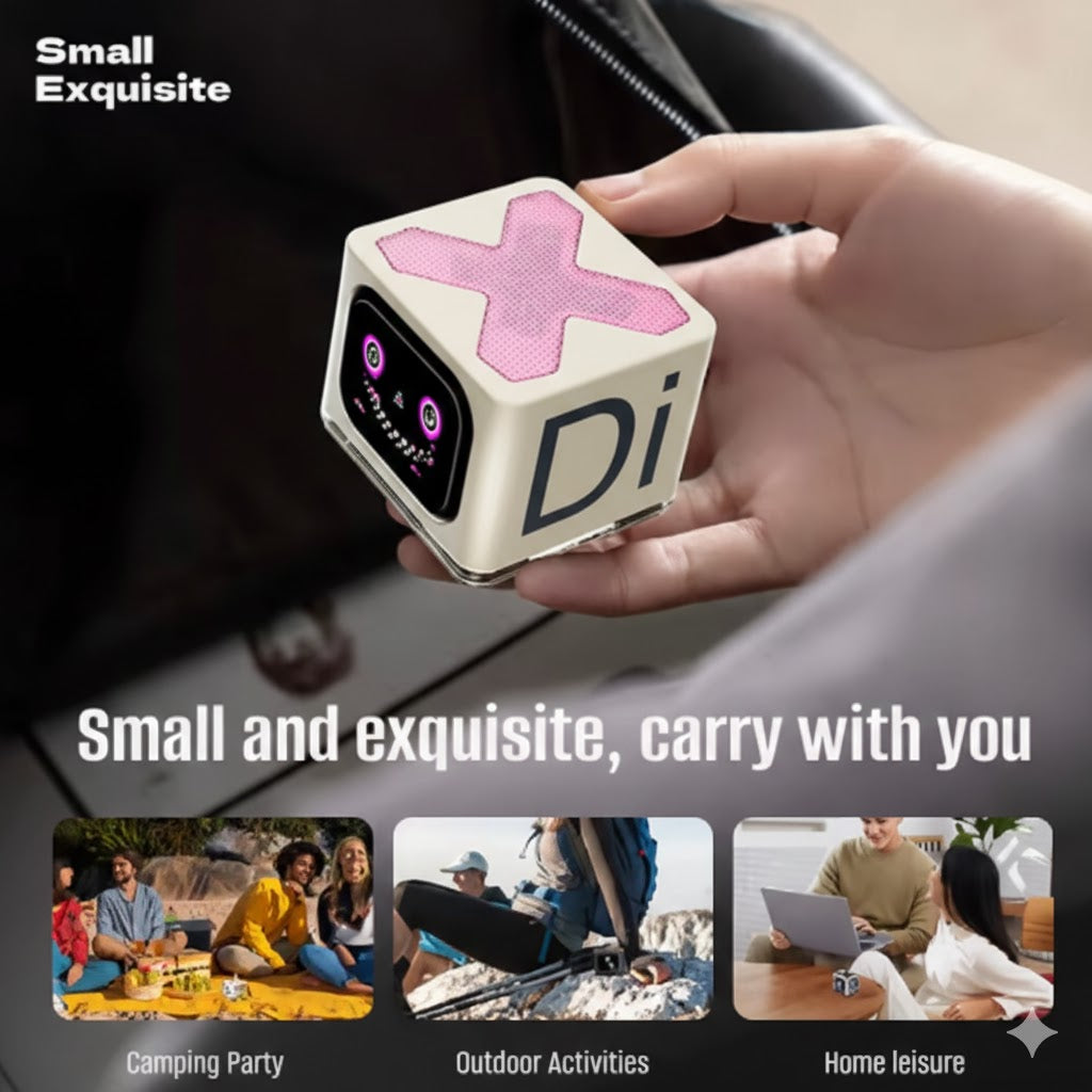 Di-X7 Smart Display Bluetooth Spekar - White – 9007002067