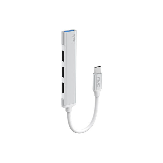 HAVIT - CABLE - Type C Hub - white