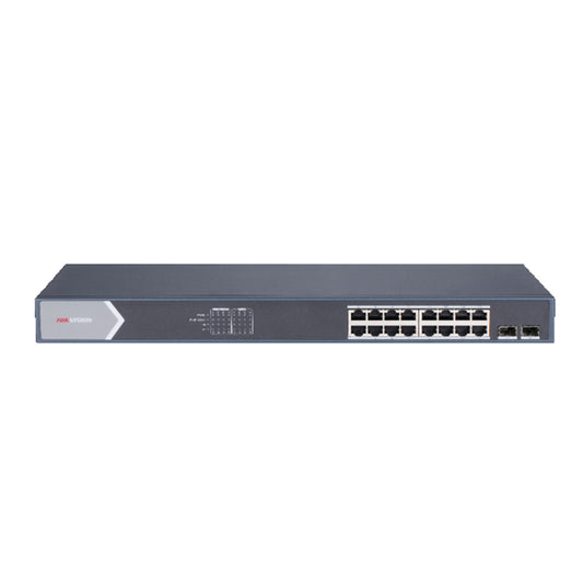 Hikvision 16 Port Gigabit Unmanaged Poe Switch