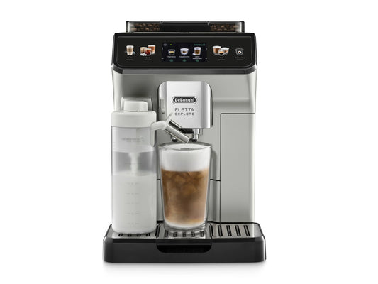 Delonghi Eletta Explore Automatic Coffee Maker- Silver