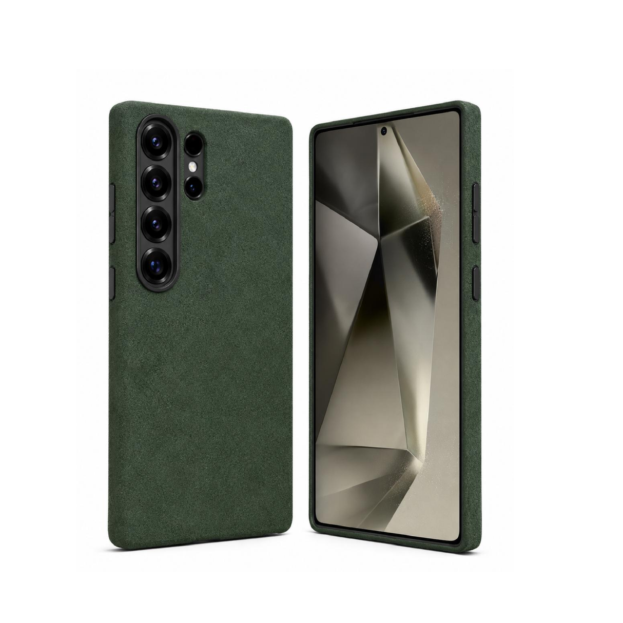 Samsung Galaxy S25 Ultra - Alcantara Case - Green