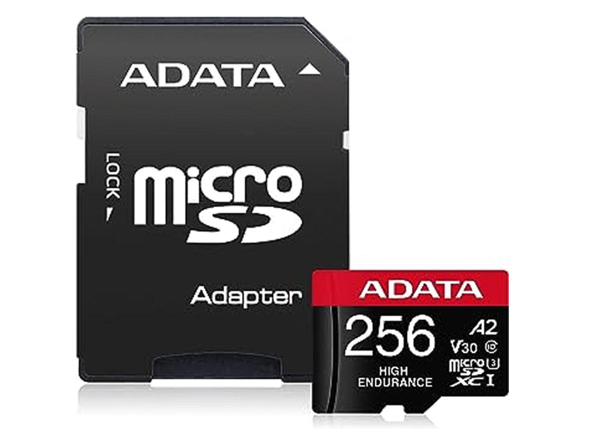 ADATA High Endurance MicroSDXC/SDHC UHS-I Card - Memory Card - 256GB - Zayoom