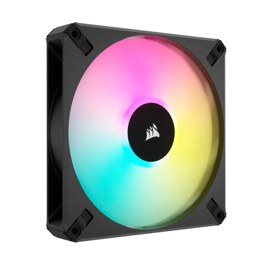 Corsair iCUE AF140 RGB Elite 140mm PWM Fan - Black