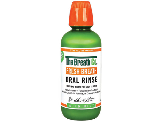 The Breath Co Mild Mint Oral Rinse