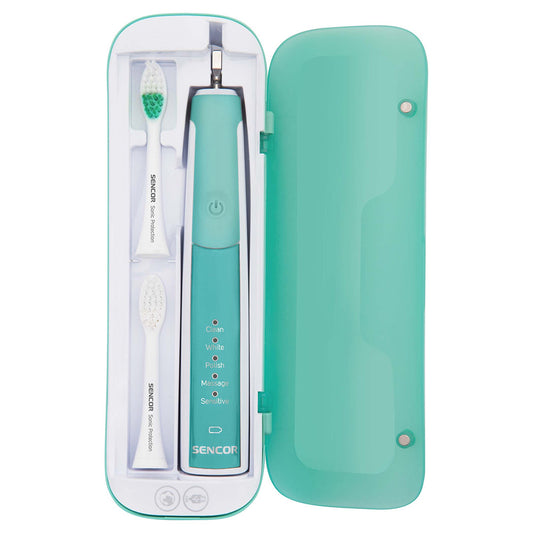 Sencor SOC 2202 Electric Sonic Rechargeable Toothbrush - Turquoise