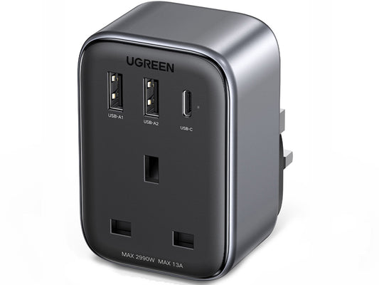 UGREEN 90612 30W Outlet Extender UK 2A1C