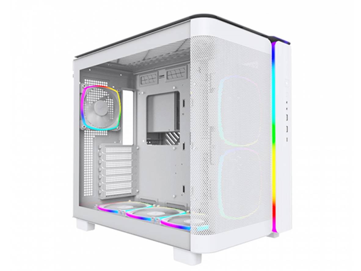 Montech KING95 Pro Mid-Tower PC Chassis - White - Zayoom