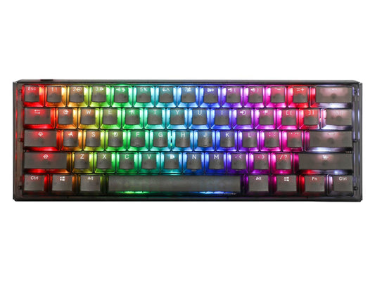 Ducky One 3 SF - Red Switch Hot-Swap RGB Mechanical Keyboard - Aura Black