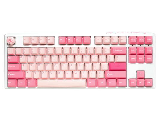 Ducky One 3 TKL - Red Switch Quack Mechanical Keyboard - Gossamer Pink