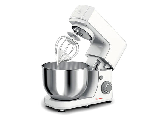 Moulinex Masterchef Essential Kitchen Machine 4.8 Liter Stainless Steel Bowl and 6 Speeds - 800W