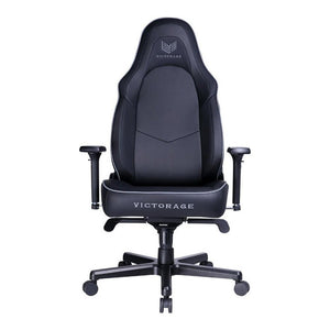 Victorage PU Leather Chair - Crown Series - Black - Zayoom