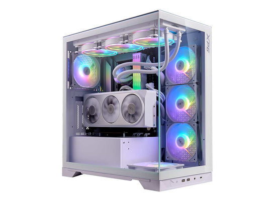 XPG INVADER X Mid-Tower PC Chassis - White