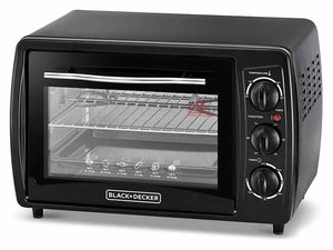 BLACK+DECKER Double Glass Toaster Oven 19L - 1380W - Zayoom