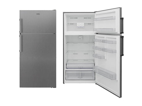 Vestel 850L Top Mount Refrigerator No Frost 30CFT - Silver - Zayoom