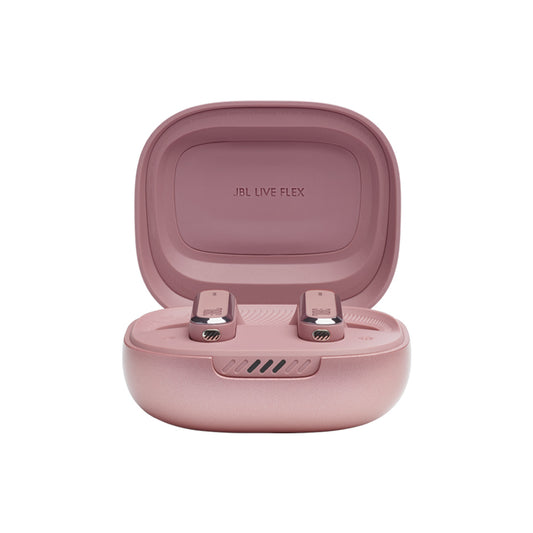 JBL Live Flex TWS True Adaptive Noise Cancelling Wireless Earbuds - Rose