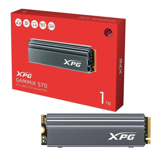 XPG Gammix S70 PCIE GEN4X4 M.2 2280 Solid State Drive - 1TB