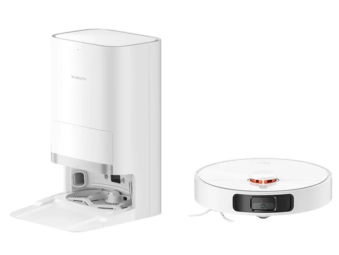 روبوت المكنسة الكهربائية Xiaomi X20+ الذكي متعدد الإمكانات لتنظيف المحطة الأساسية - أبيض 