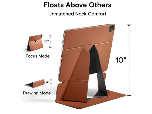 MOFT iPad 11'' Snap Folio Stand - Brown - Zayoom