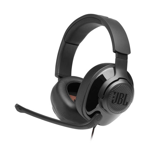 JBL Quantum 200 Wired Over-Ear Gaming Headphones - Black