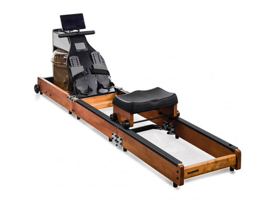 Kingsmith Foldable Water Rowing Machine - ‎Brown (AS-IS)