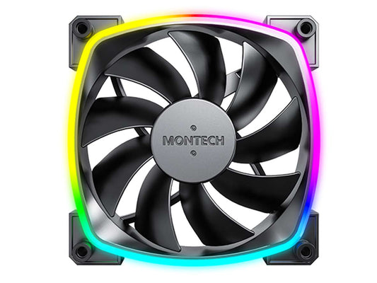 Montech AX120 PWM- PC Fan - Black