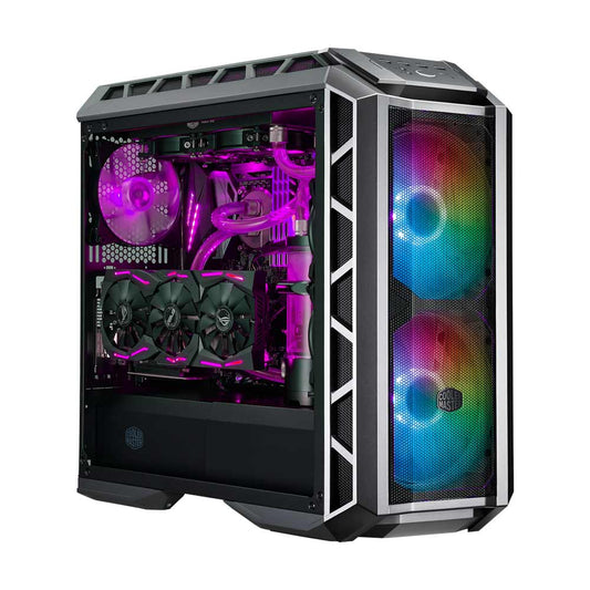 Cooler Master MasterCase H500P Mesh ARGB Mid Tower PC Case - Grey